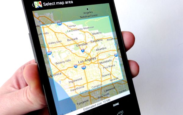 Google maps for Android